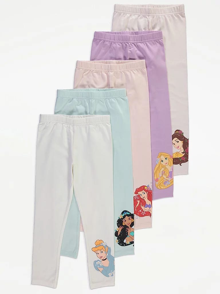 Lot de 5 collants Princesse
