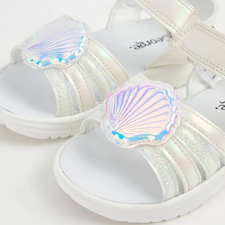 Sandales blanches